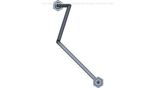 47579405 - OEM LEFT-HAND BRAKE LINE TUBE - CASE CONSTRUCTION