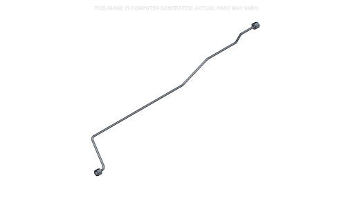 47579405 - OEM LEFT-HAND BRAKE LINE TUBE - CASE CONSTRUCTION
