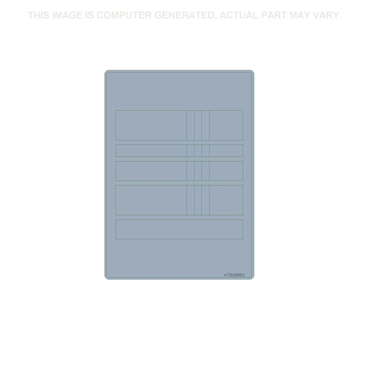 47601650 - OEM DECAL - CASE CONSTRUCTION
