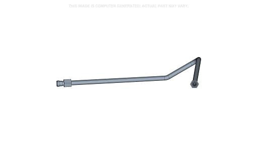 47609487 - OEM LOADER HYDRAULIC LINE TUBE LIFT PORT B - CASE CONSTRUCTION