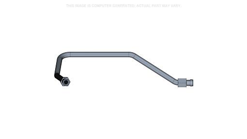 47609487 - OEM LOADER HYDRAULIC LINE TUBE LIFT PORT B - CASE CONSTRUCTION