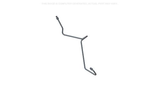 47609535 - OEM LOADER HYDRAULIC LINE TUBE TILT PORT B - CASE CONSTRUCTION