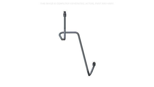 47609535 - OEM LOADER HYDRAULIC LINE TUBE TILT PORT B - CASE CONSTRUCTION