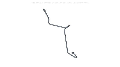 47609535 - OEM LOADER HYDRAULIC LINE TUBE TILT PORT B - CASE CONSTRUCTION