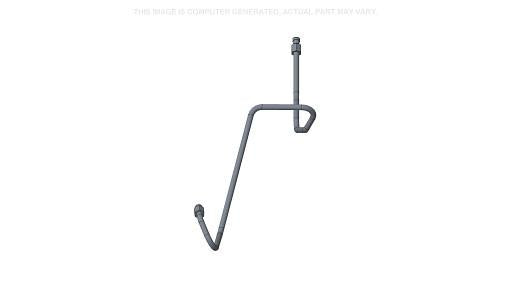 47609535 - OEM LOADER HYDRAULIC LINE TUBE TILT PORT B - CASE CONSTRUCTION