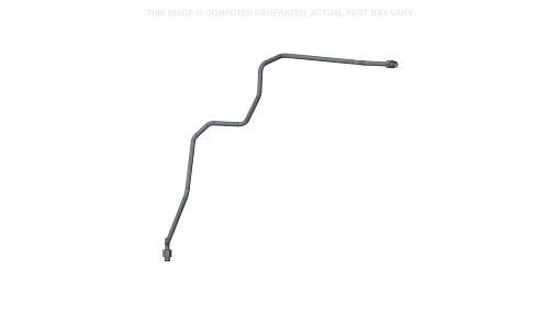 47609556 - OEM LOADER HYDRAULIC LINE TUBE 4N1 PORT B - CASE CONSTRUCTION