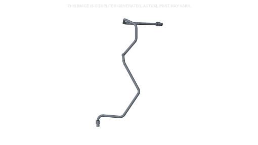 47609556 - OEM LOADER HYDRAULIC LINE TUBE 4N1 PORT B - CASE CONSTRUCTION