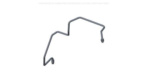47609556 - OEM LOADER HYDRAULIC LINE TUBE 4N1 PORT B - CASE CONSTRUCTION