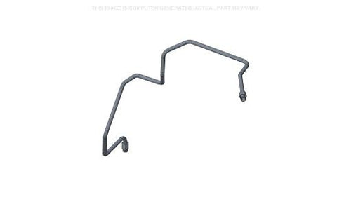 47609556 - OEM LOADER HYDRAULIC LINE TUBE 4N1 PORT B - CASE CONSTRUCTION