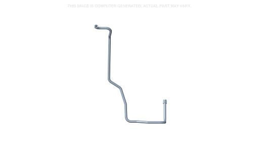 47612536 - OEM HIGH-FLOW LOADER VALVE TUBE TO LIFT ARM 25.4 MM OD X 2598 MM L - CASE CONSTRUCTION