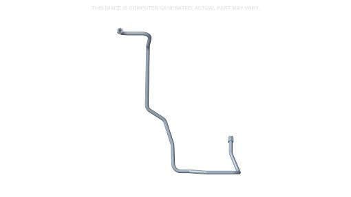 47612538 - OEM HIGH-FLOW LOADER VALVE TUBE TO LIFT ARM 25.4 MM OD X 2575.1 MM L - CASE CONSTRUCTION