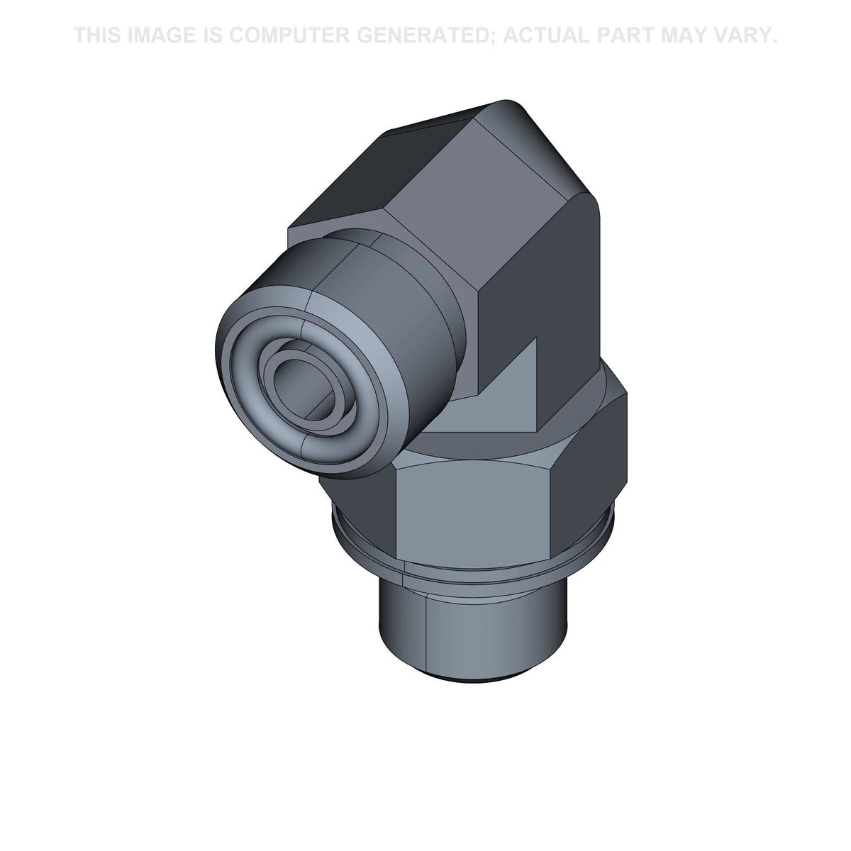 47630470 - OEM 90 DEGREE ELBOW - CASE CONSTRUCTION