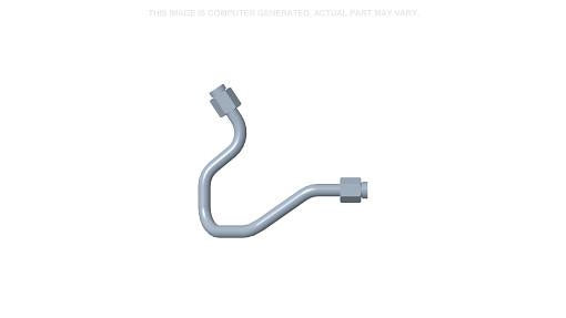 47651023 - OEM LOADER VALVE TUBE 12.7 MM OD X 165 MM L - CASE CONSTRUCTION