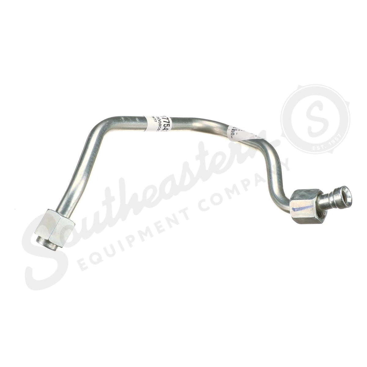 47651026 - OEM LOADER VALVE LINE TUBE 12.7MM OD X 150MML - CASE CONSTRUCTION