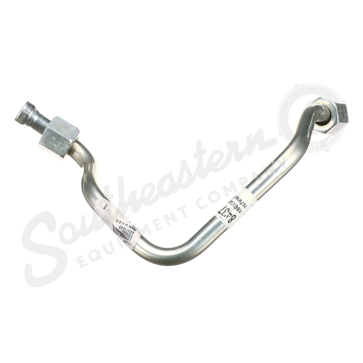 47651026 - OEM LOADER VALVE LINE TUBE 12.7MM OD X 150MML - CASE CONSTRUCTION