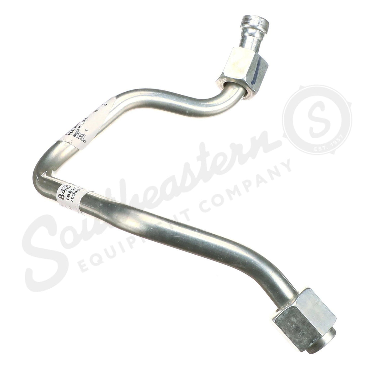 47651026 - OEM LOADER VALVE LINE TUBE 12.7MM OD X 150MML - CASE CONSTRUCTION