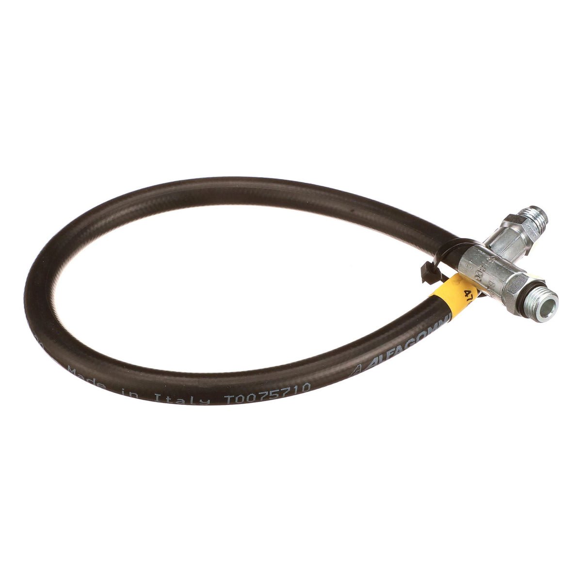 47651800 - OEM HYDRAULIC HOSE 6.3MM ID X 565MML SAE 100R19 - CASE CONSTRUCTION
