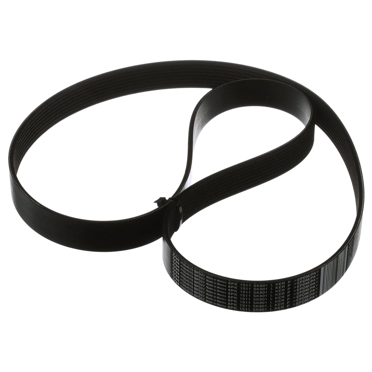 47654570 - OEM RIBBED ENGINE BELT - CASE CONSTRUCTION