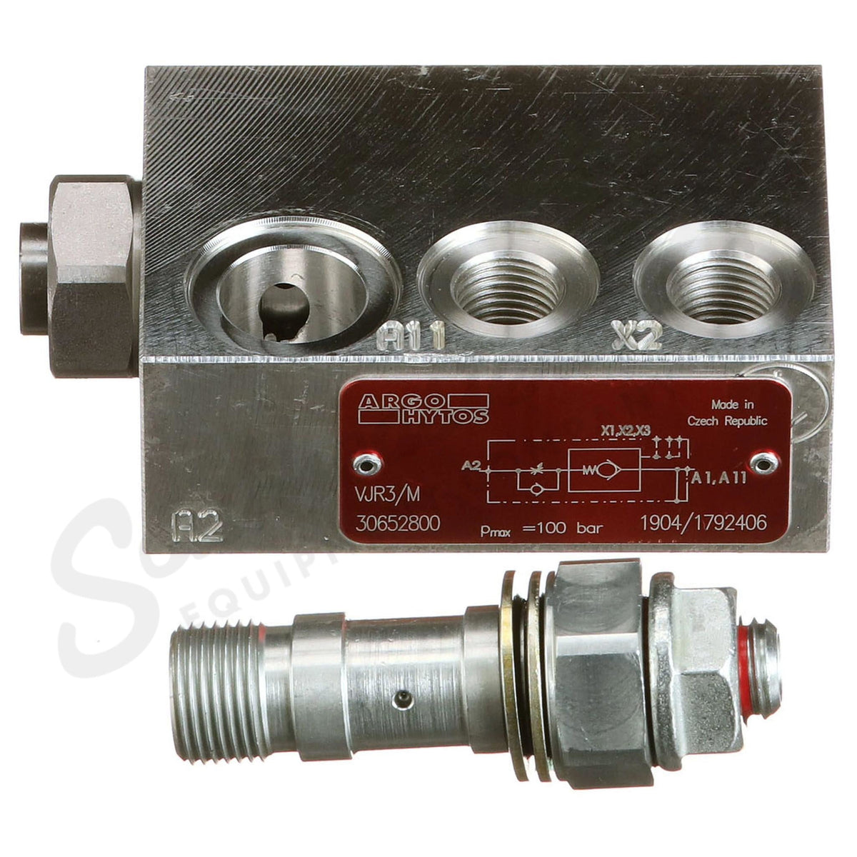 47663569 - OEM HYDRAULIC VALVE - CASE CONSTRUCTION