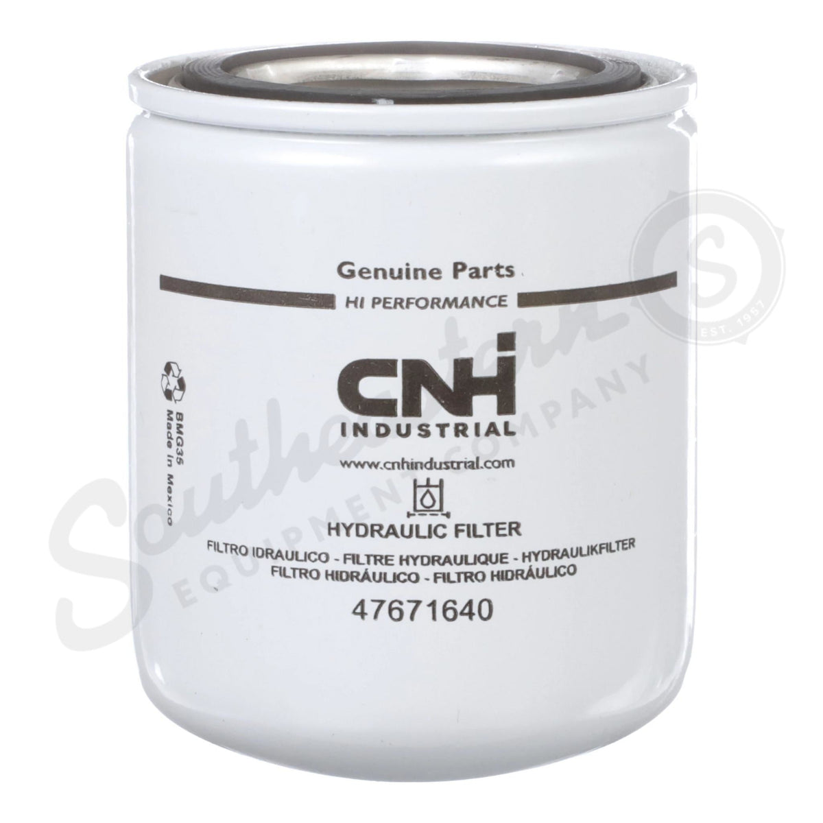 47671640 - OEM HYDRAULIC OIL FILTER - CASE CONSTRUCTION