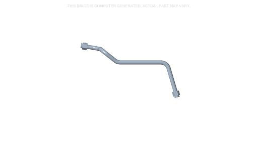 47707413 - OEM HIGH-FLOW LOADER VALVE TUBE TO LIFT ARM 936.73 MM L - CASE CONSTRUCTION