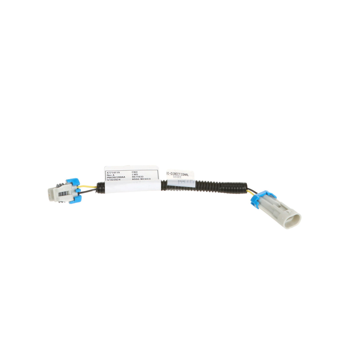 47714119 - OEM SUPPRESSOR DIODE WIRING HARNESS - CASE CONSTRUCTION