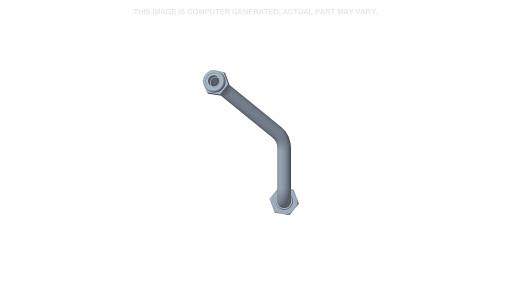 47724063 - OEM HYDRAULIC TILT HEAD END TUBE - CASE CONSTRUCTION