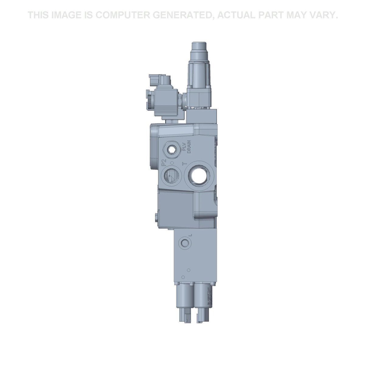 47735214 - OEM AUXILIARY HYDRAULIC FOOT CONTROL VALVE - CASE CONSTRUCTION