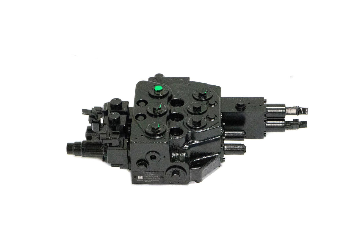47735214 - OEM AUXILIARY HYDRAULIC FOOT CONTROL VALVE - CASE CONSTRUCTION