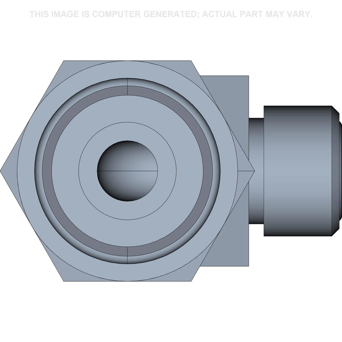 47743800 - OEM 90 DEGREE ELBOW - CASE CONSTRUCTION