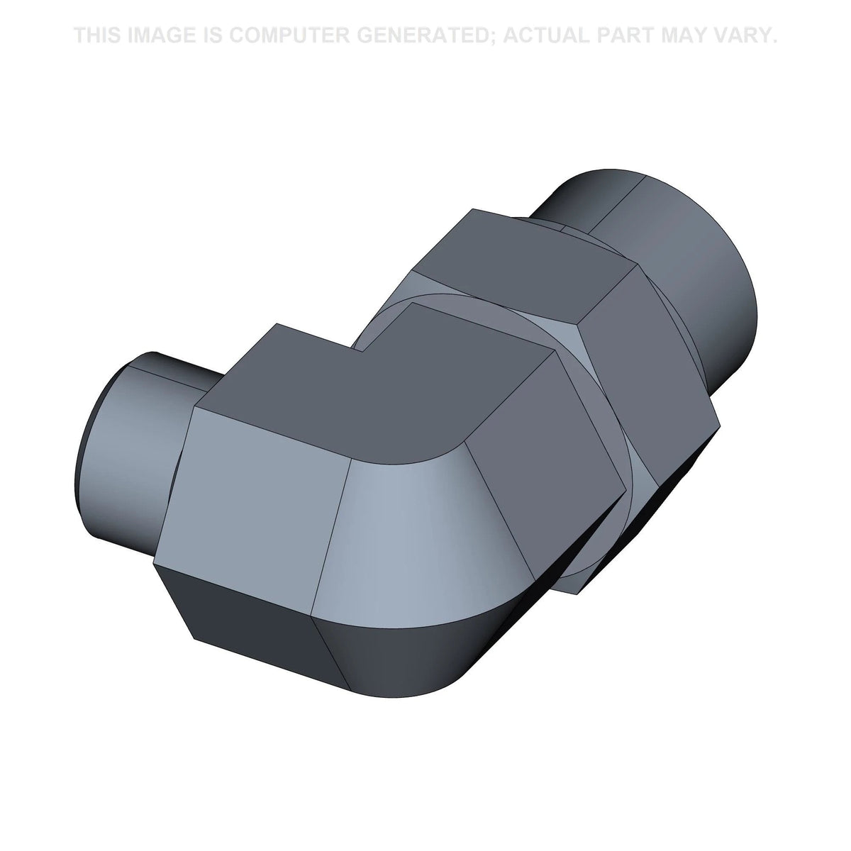 47743800 - OEM 90 DEGREE ELBOW - CASE CONSTRUCTION