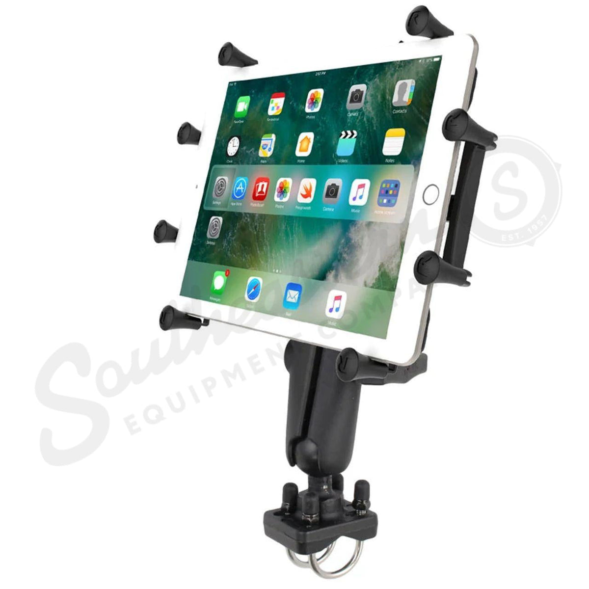 47762521 - OEM RAM XGRIP MOUNT w/ DOUBLE U-BOLT BASE FOR 9IN-10IN TABLETS - CASE CONSTRUCTION