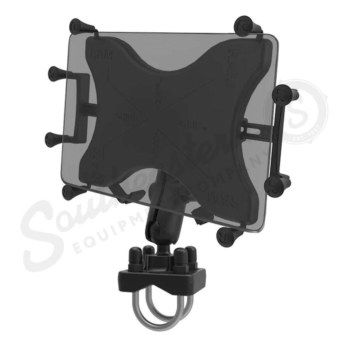 47762521 - OEM RAM XGRIP MOUNT w/ DOUBLE U-BOLT BASE FOR 9IN-10IN TABLETS - CASE CONSTRUCTION