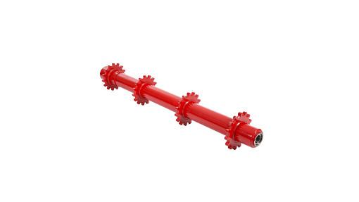 47771414 - OEM UPPER STRAW ELEVATOR SPROCKET TUBE 1214 MM L - CASE CONSTRUCTION