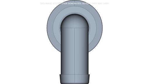 47780622 - OEM DIRECTOVALVE® HOSE BARB FLANGE 50-SERIES 90° X 1" - CASE CONSTRUCTION