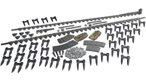 47795012 - OEM CUTTERBAR KIT WITHOUT KNIFE 30' HEADER - CASE CONSTRUCTION