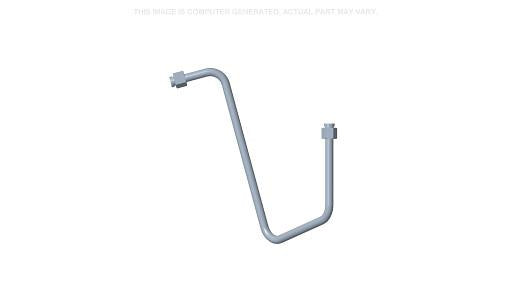 47827916 - OEM AUXILIARY CHASSIS PLUMBING TUBE LEFT-HAND TOWER - CASE CONSTRUCTION