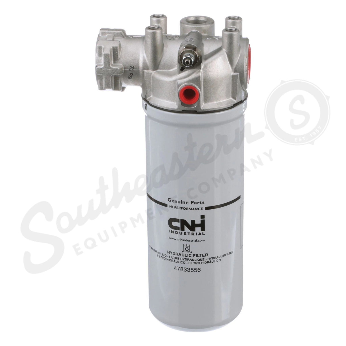 47833568 - OEM HYDRAULIC OIL FILTER ASSEMBLY - CASE CONSTRUCTION