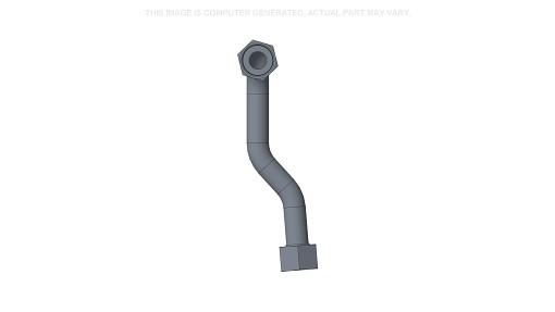 47850182 - OEM LIFT CYLINDER HEAD END TUBE RIGHT-HAND 25.4 MM OD X 3 MM THK - CASE CONSTRUCTION