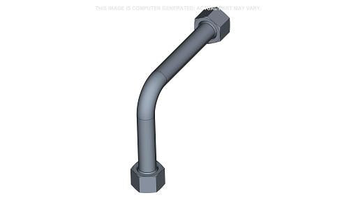 47850184 - OEM LIFT CYLINDER ROD END TUBE LEFT-HAND 25.4 MM OD - CASE CONSTRUCTION