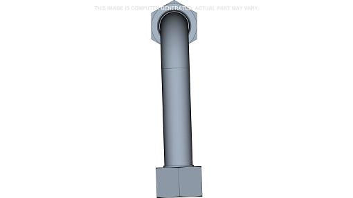 47850184 - OEM LIFT CYLINDER ROD END TUBE LEFT-HAND 25.4 MM OD - CASE CONSTRUCTION