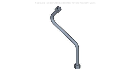 47850187 - OEM TILT HEAD END TUBE 254 MM OD X 453 MM L - CASE CONSTRUCTION