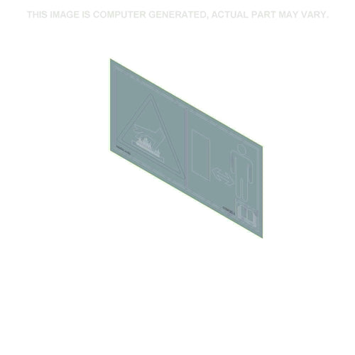 47856202 - Autocollant d'avertissement OEM - Case Construction