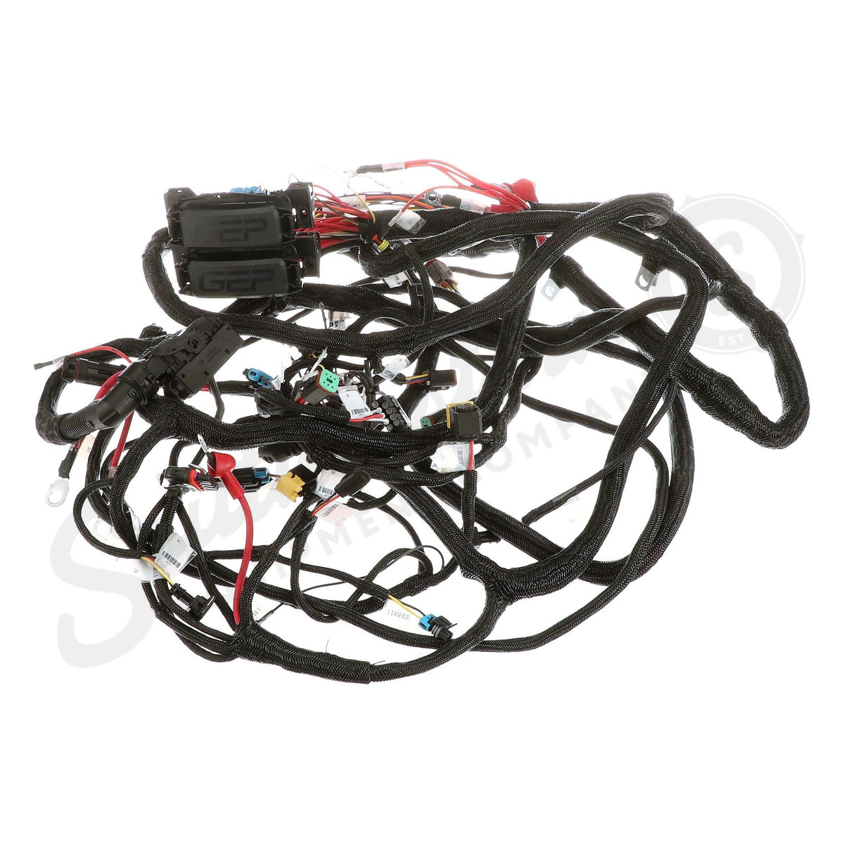 47857130 - OEM ENGINE & REAR CHASSIS WIRING HARNESS - CASE CONSTRUCTION