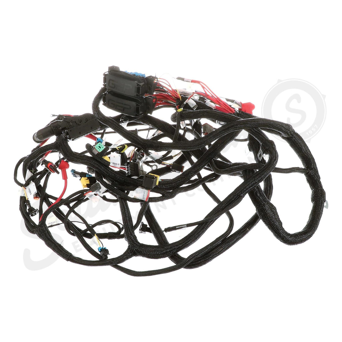 47857130 - OEM ENGINE & REAR CHASSIS WIRING HARNESS - CASE CONSTRUCTION
