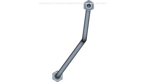 47862712 - OEM LEFT-HAND BRAKE LINE TUBE - CASE CONSTRUCTION