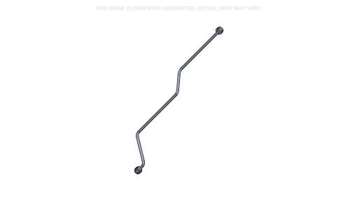 47862712 - OEM LEFT-HAND BRAKE LINE TUBE - CASE CONSTRUCTION