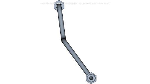 47862712 - OEM LEFT-HAND BRAKE LINE TUBE - CASE CONSTRUCTION