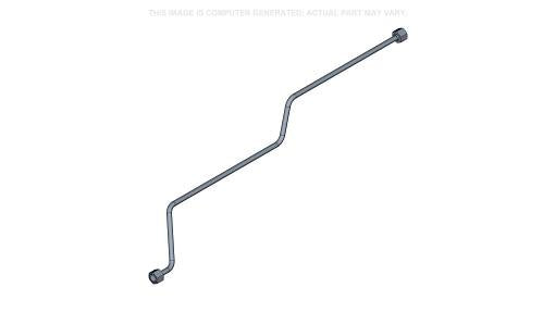 47862712 - OEM LEFT-HAND BRAKE LINE TUBE - CASE CONSTRUCTION