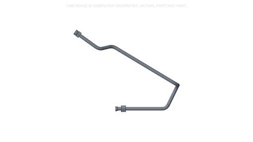 47891201 - OEM HIGH-FLOW LOADER VALVE TUBE TO LIFT ARM PORT A3 - CASE CONSTRUCTION